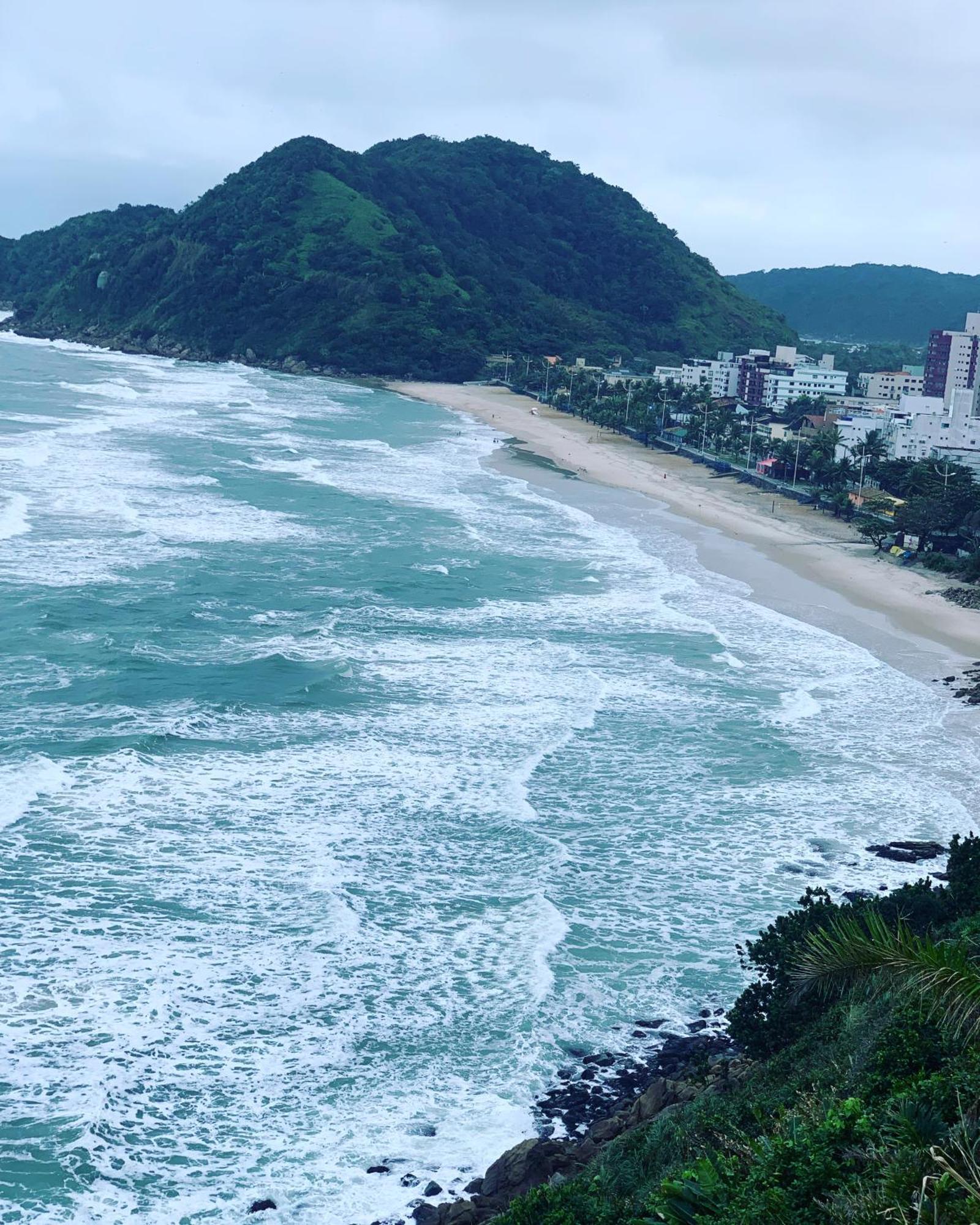 Apartamento 100 Mts Da Praia Гуаружа Экстерьер фото